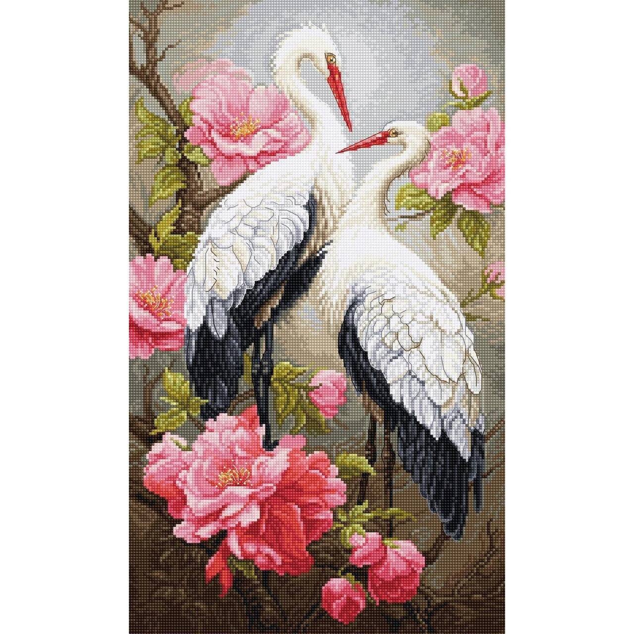 Luca-S Guests of Spring Counted Cross Stitch Kit